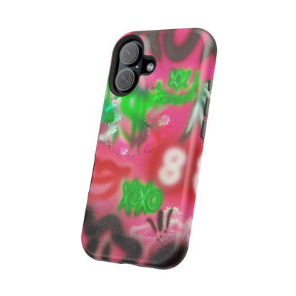MagSafe "electr!c dreamz" Airbrush iPhone Hülle