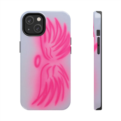 "angel wings" airbrush iPhone case