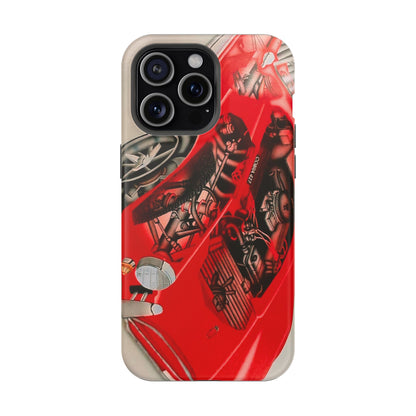 MagSafe "Cobra Phantom" Airbrush iPhone Hülle