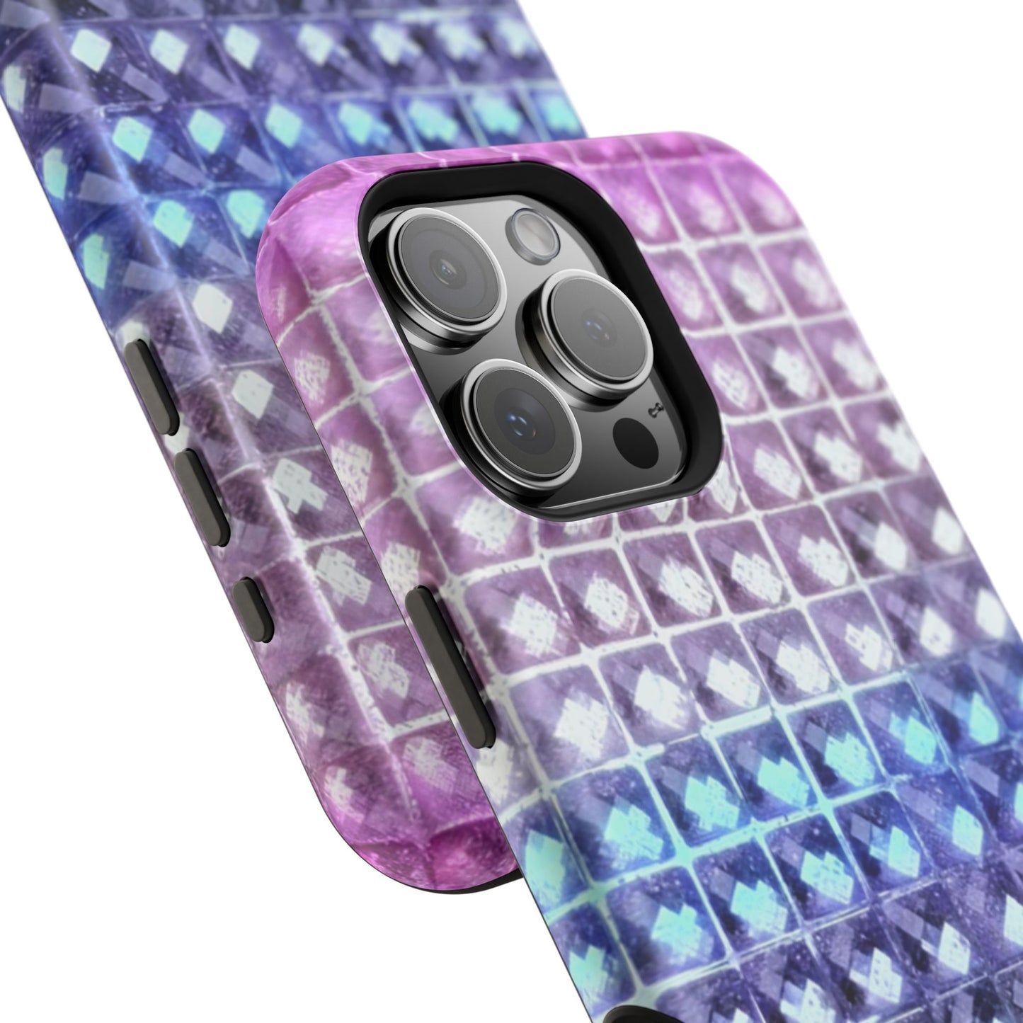 MagSafe "multicolor studs" airbrush iPhone case