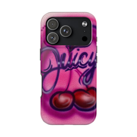 "juicy" airbrush iPhone case