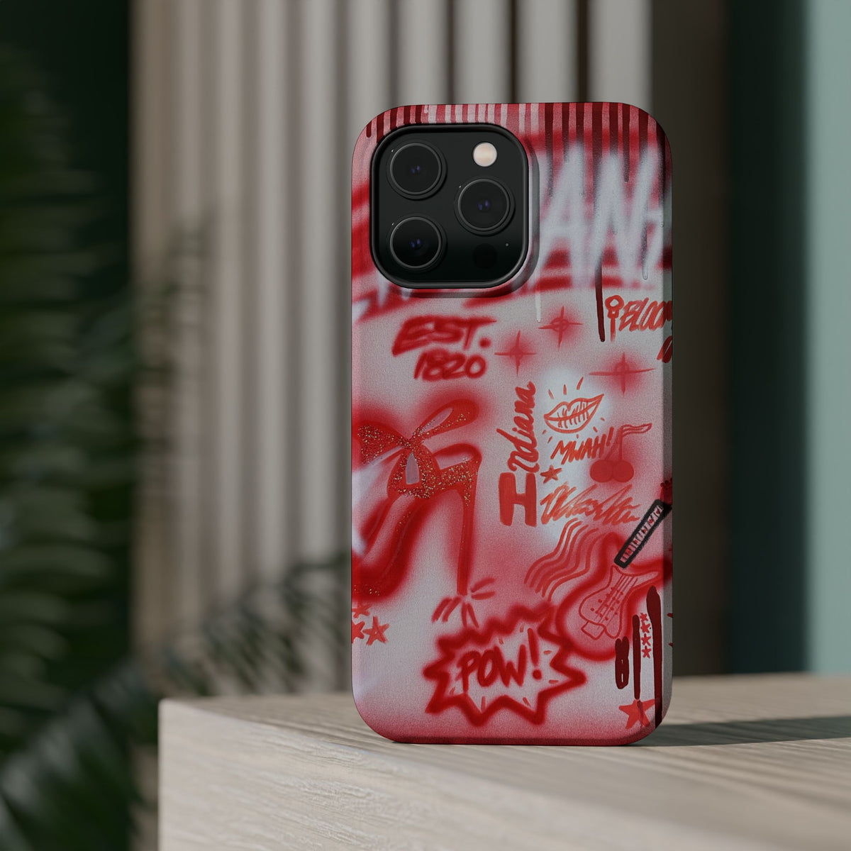 MagSafe "indiana" airbrush iPhone case