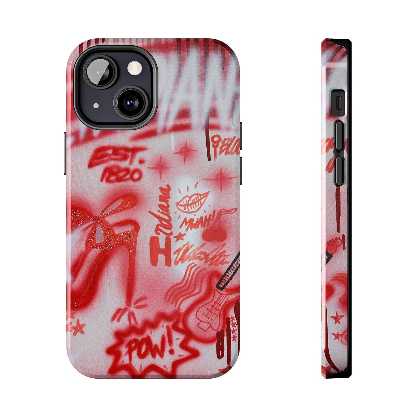 "indiana university" airbrush iPhone case
