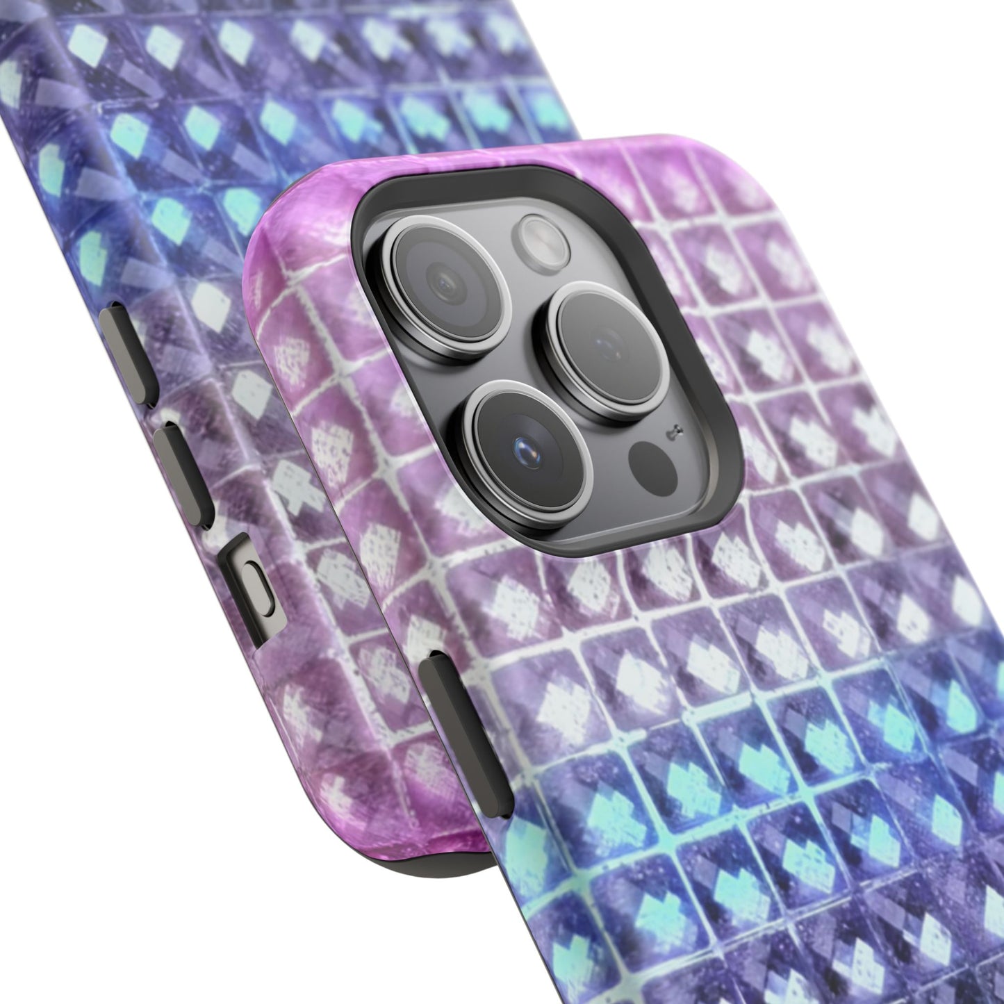 MagSafe "multicolor studs" airbrush iPhone case