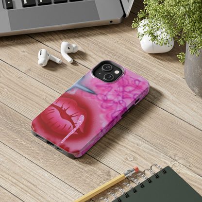 "glitter aura" airbrush iPhone case