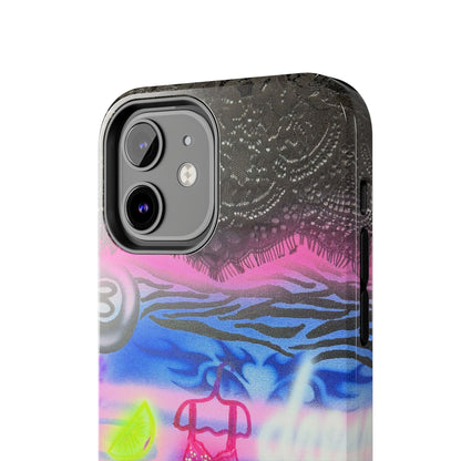 "dream life pt. 2" airbrush iPhone case