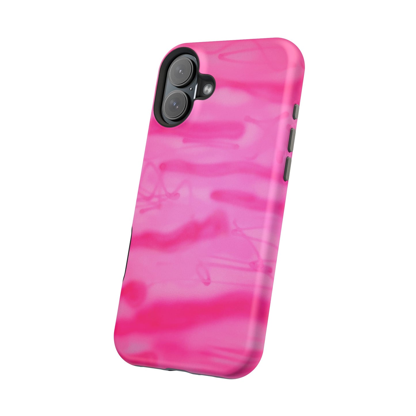 MagSafe "pink camo" airbrush iPhone case