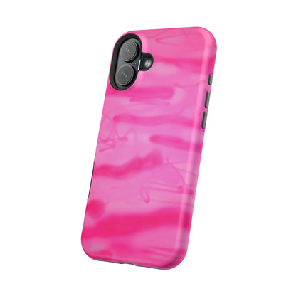 MagSafe "pink camo" airbrush iPhone case