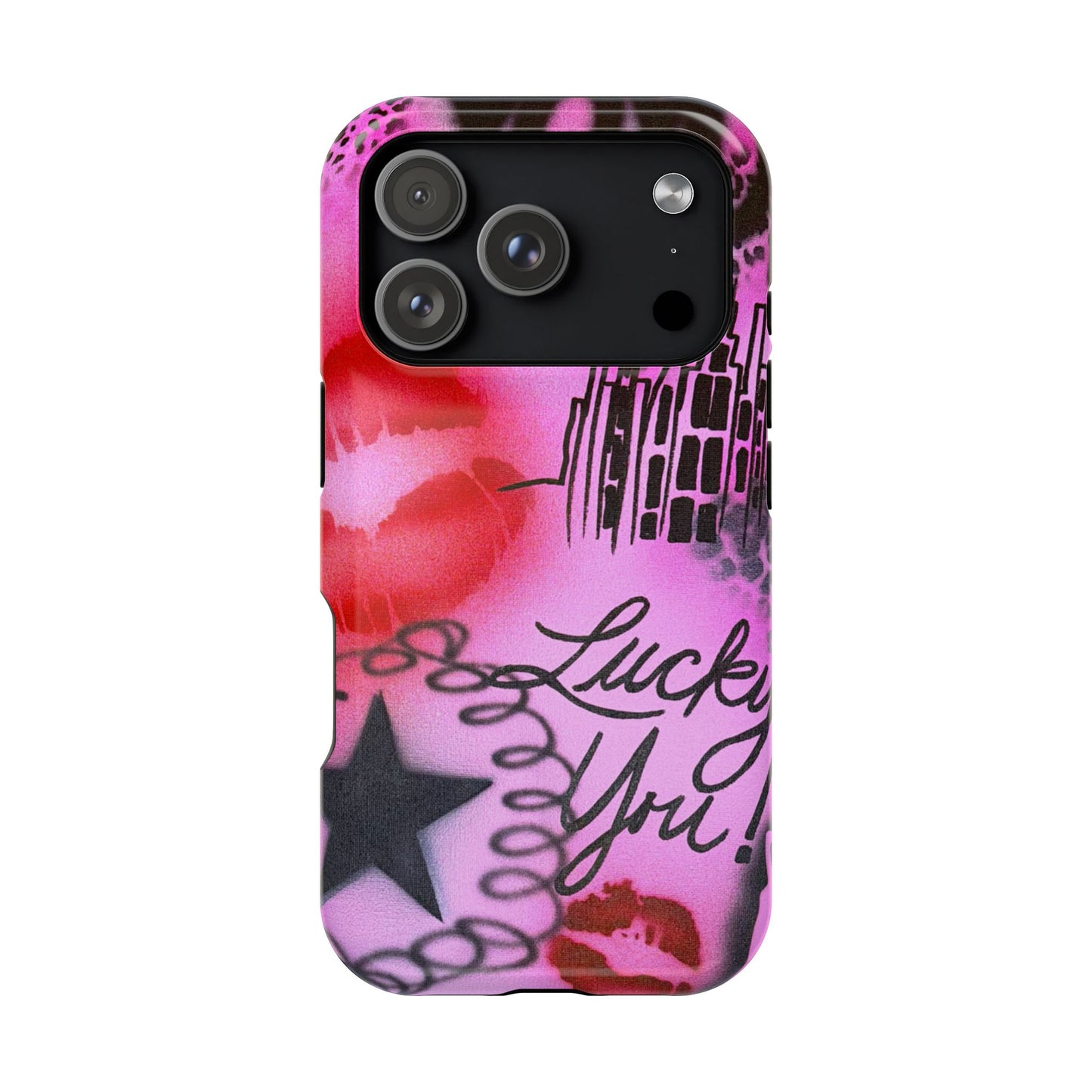 MagSafe "ulterior motive" airbrush iPhone case