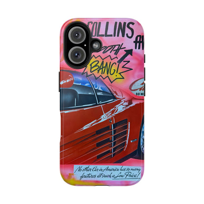 "miami momentos" airbrush iPhone case