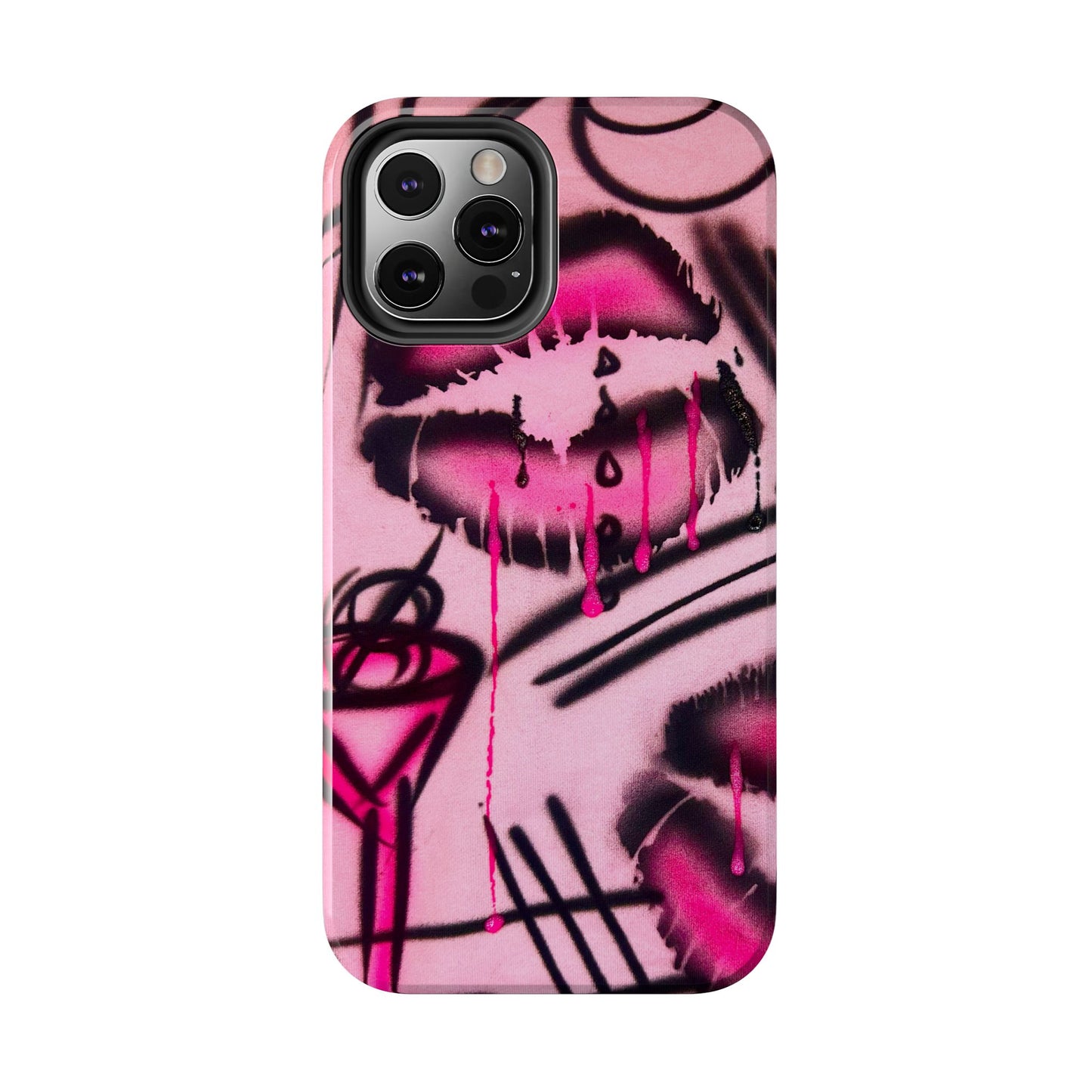 "glossy pout" airbrush iPhone case