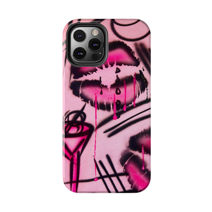 "glossy pout" airbrush iPhone case