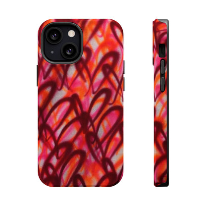 MagSafe „Graffiti Love“ Airbrush iPhone Hülle