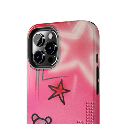 "teddy bear" airbrush iPhone case