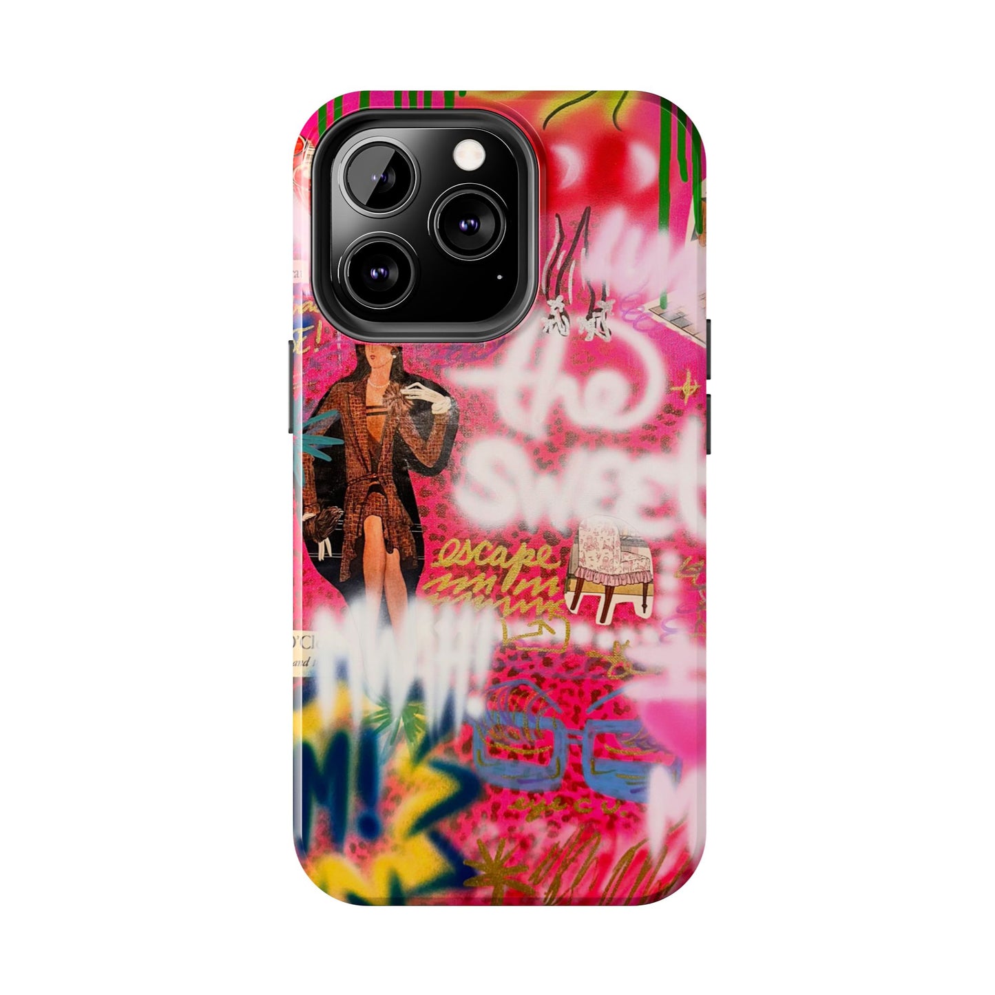 "sweet escape" airbrush iPhone case