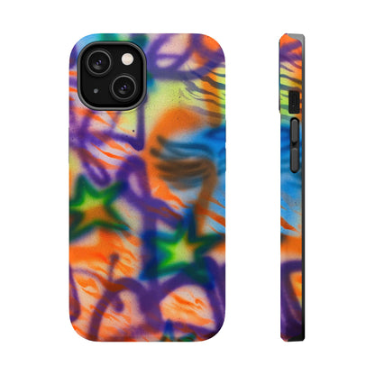 MagSafe "streetwear angel" airbrush iPhone case