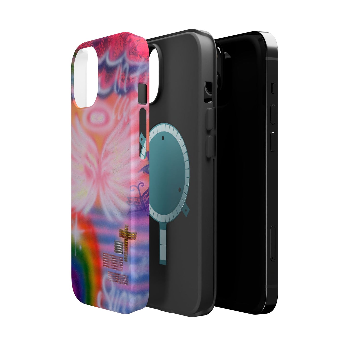 MagSafe "summer bliss" airbrush iPhone case