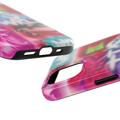 "it's ur WRLD" airbrush iPhone case