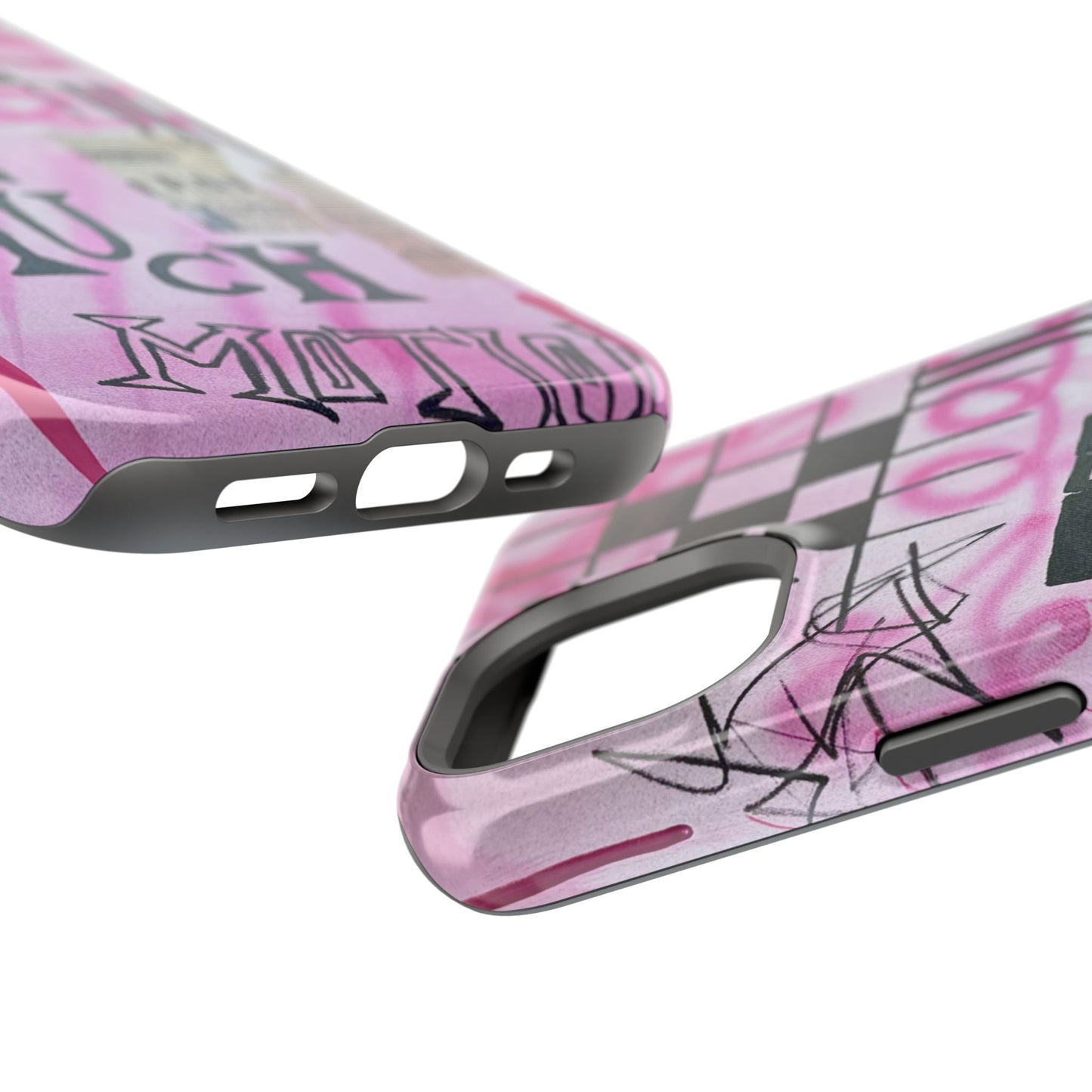 MagSafe "too much motion" airbrush iPhone case