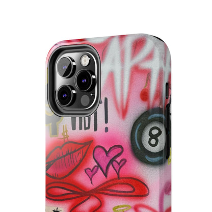 "IT girl" airbrush iPhone case