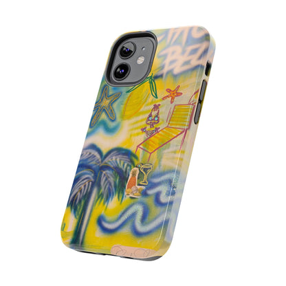 "ciao bella" airbrush iPhone case