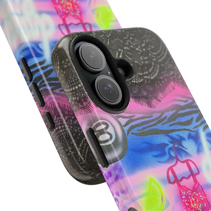 "dream life pt. 2" airbrush iPhone case