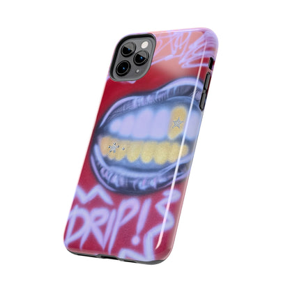 "tooth drip" airbrush iPhone case