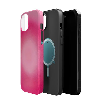 MagSafe "pinkberry" airbrush iPhone case