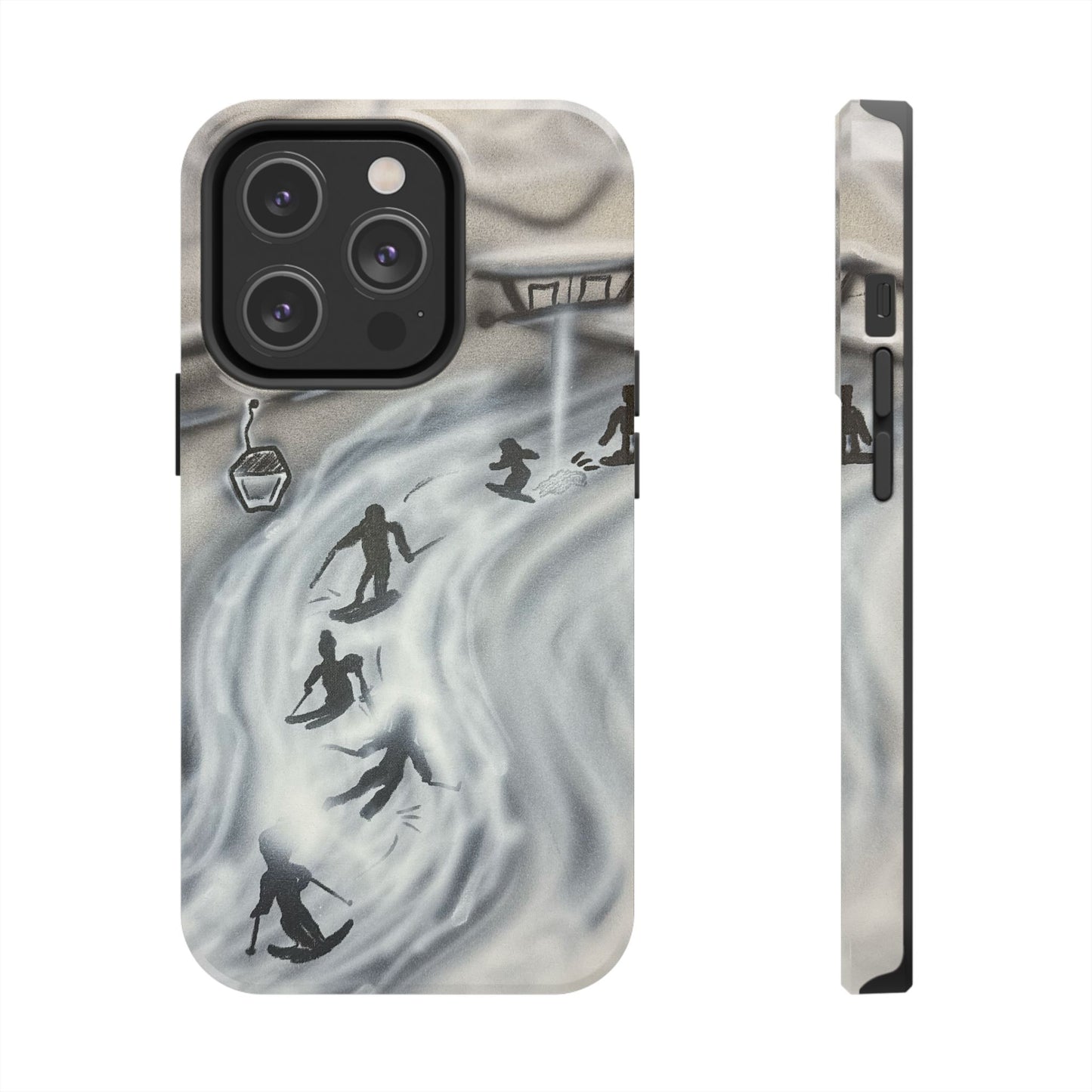 "arctic avalanche" airbrush iPhone case