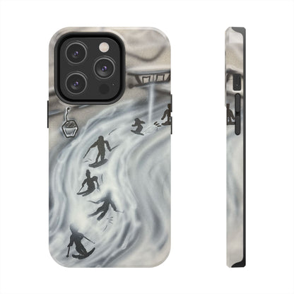 "arctic avalanche" airbrush iPhone case