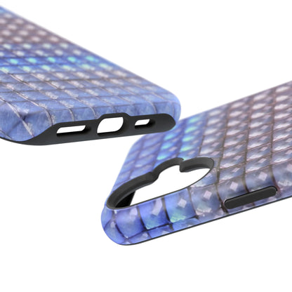 MagSafe "blue studs" airbrush iPhone case