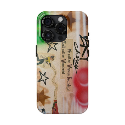 "very cherry" airbrush iPhone case