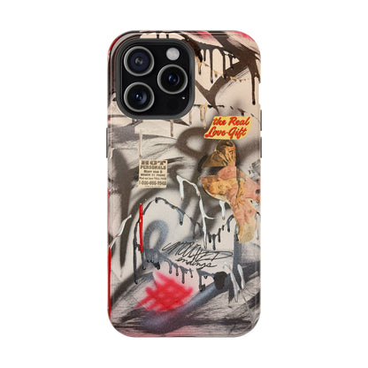 MagSafe "real love" airbrush iPhone case