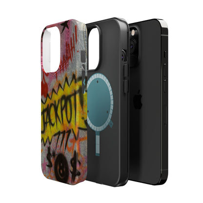 MagSafe "JACKPOT!" airbrush iPhone case