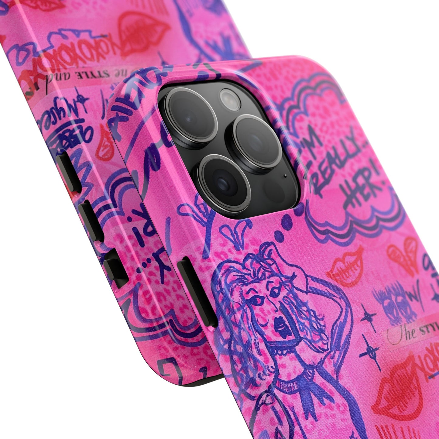 "really "HER!" airbrush iPhone case
