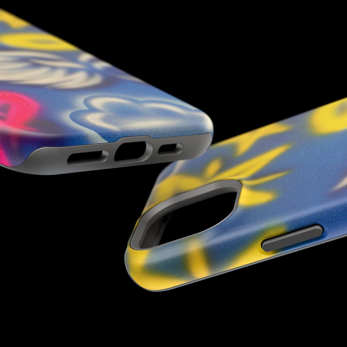 MagSafe "celestial halo" airbrush iPhone case