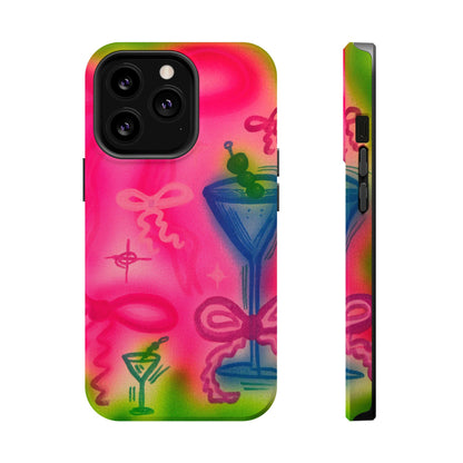 MagSafe „Bow Martini“ Airbrush-iPhone-Hülle