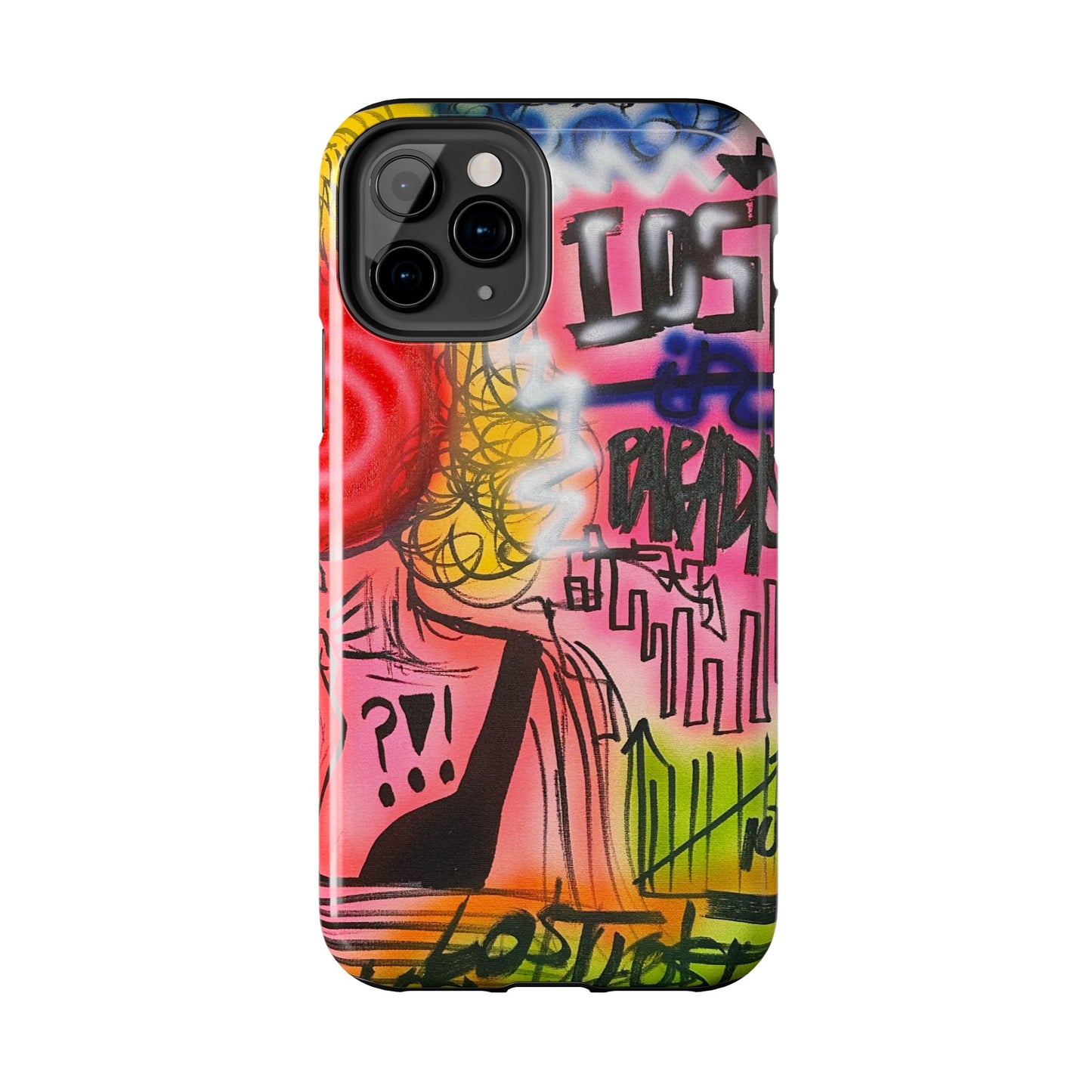 "lost in paradise" airbrush iPhone case