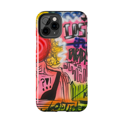 "lost in paradise" airbrush iPhone case