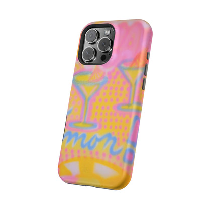 MagSafe "lemontini" airbrush iPhone case
