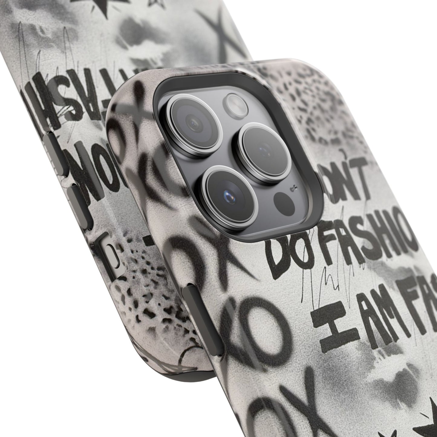 MagSafe "i am fashion" airbrush iPhone case