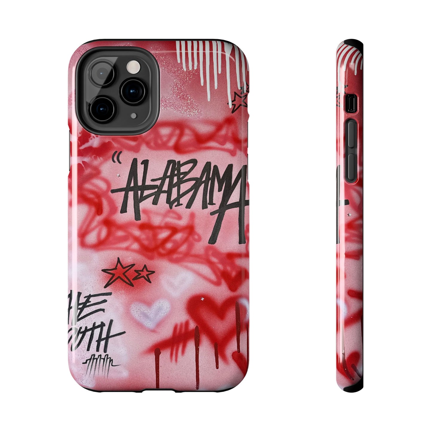 "alabama" airbrush iPhone case