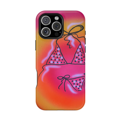 MagSafe "glitter bikini" airbrush iPhone case