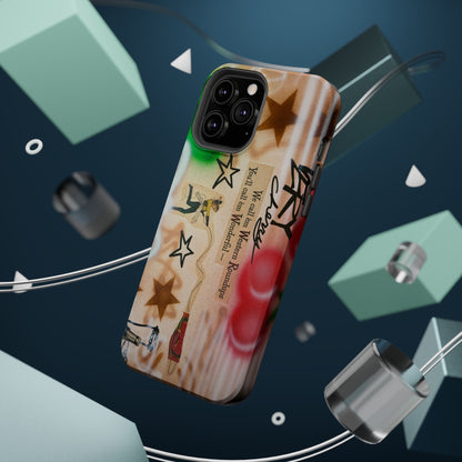 MagSafe "very cherry" airbrush iPhone case