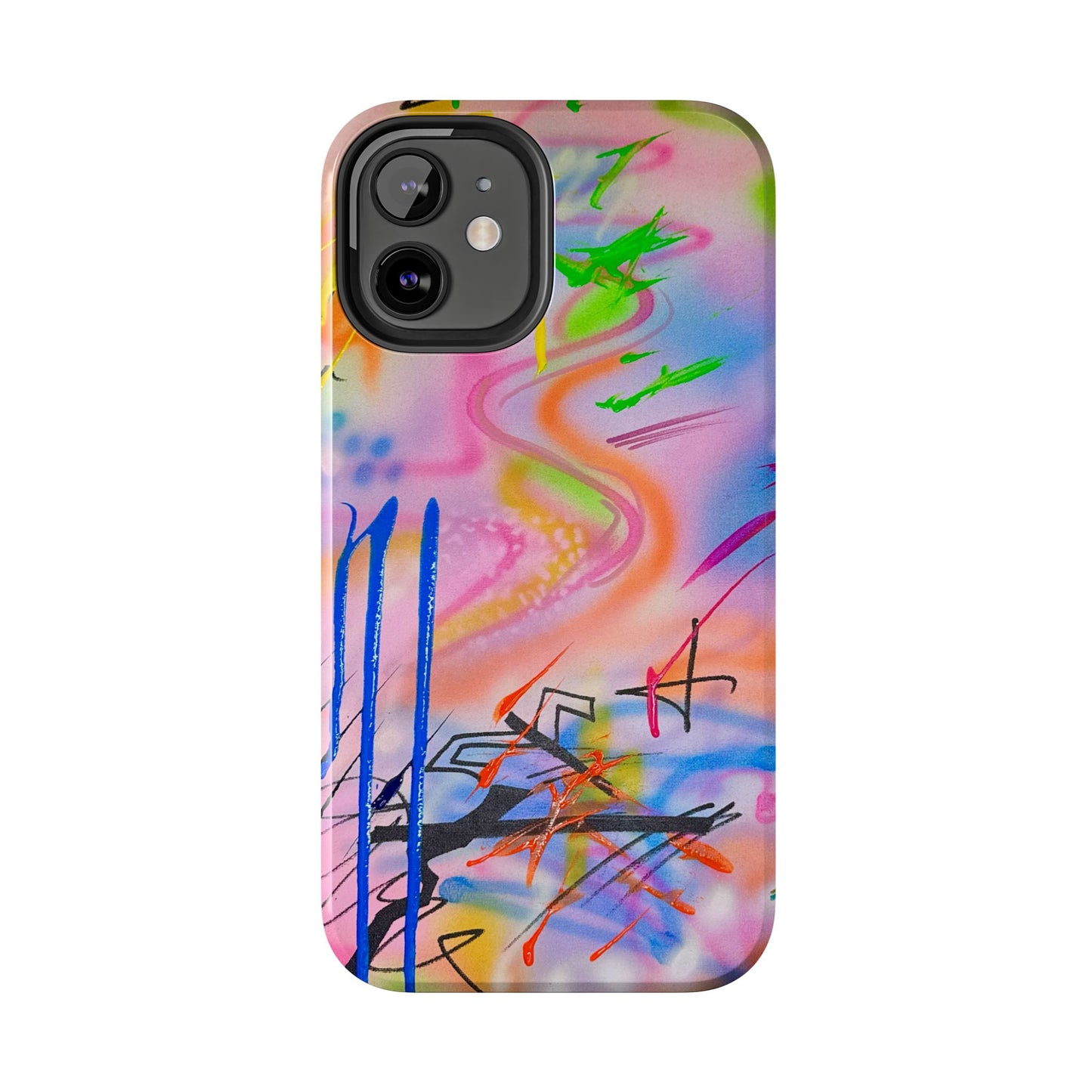 "neon haze" airbrush iPhone case