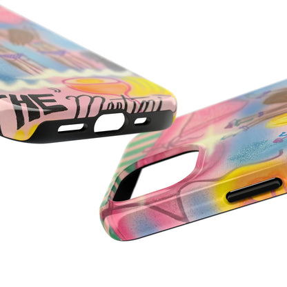"kinis & tinis" airbrush iPhone case