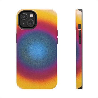 "blue raspberry aura" airbrush iPhone case