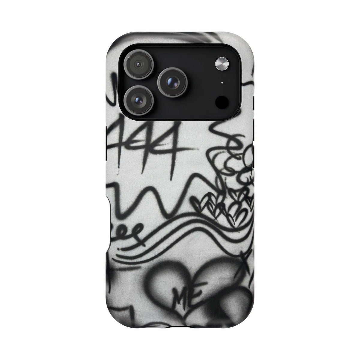 MagSafe „444“ Airbrush iPhone Hülle