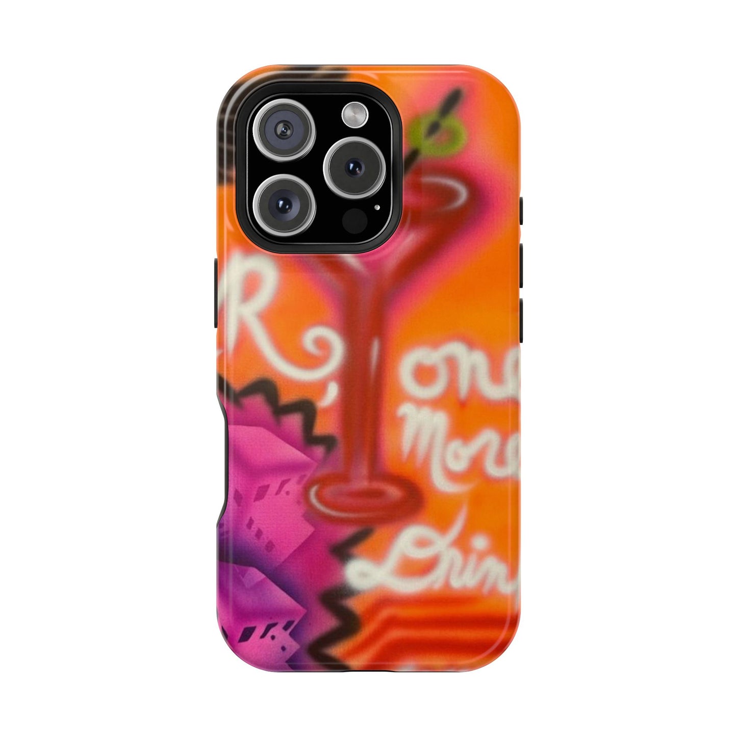 MagSafe „noch einen Drink“ Airbrush-iPhone-Hülle