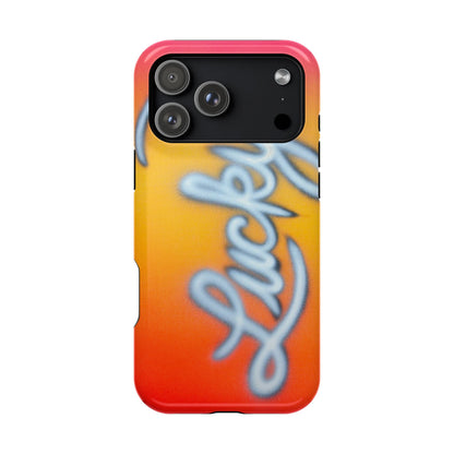 MagSafe "lucky" airbrush iPhone case